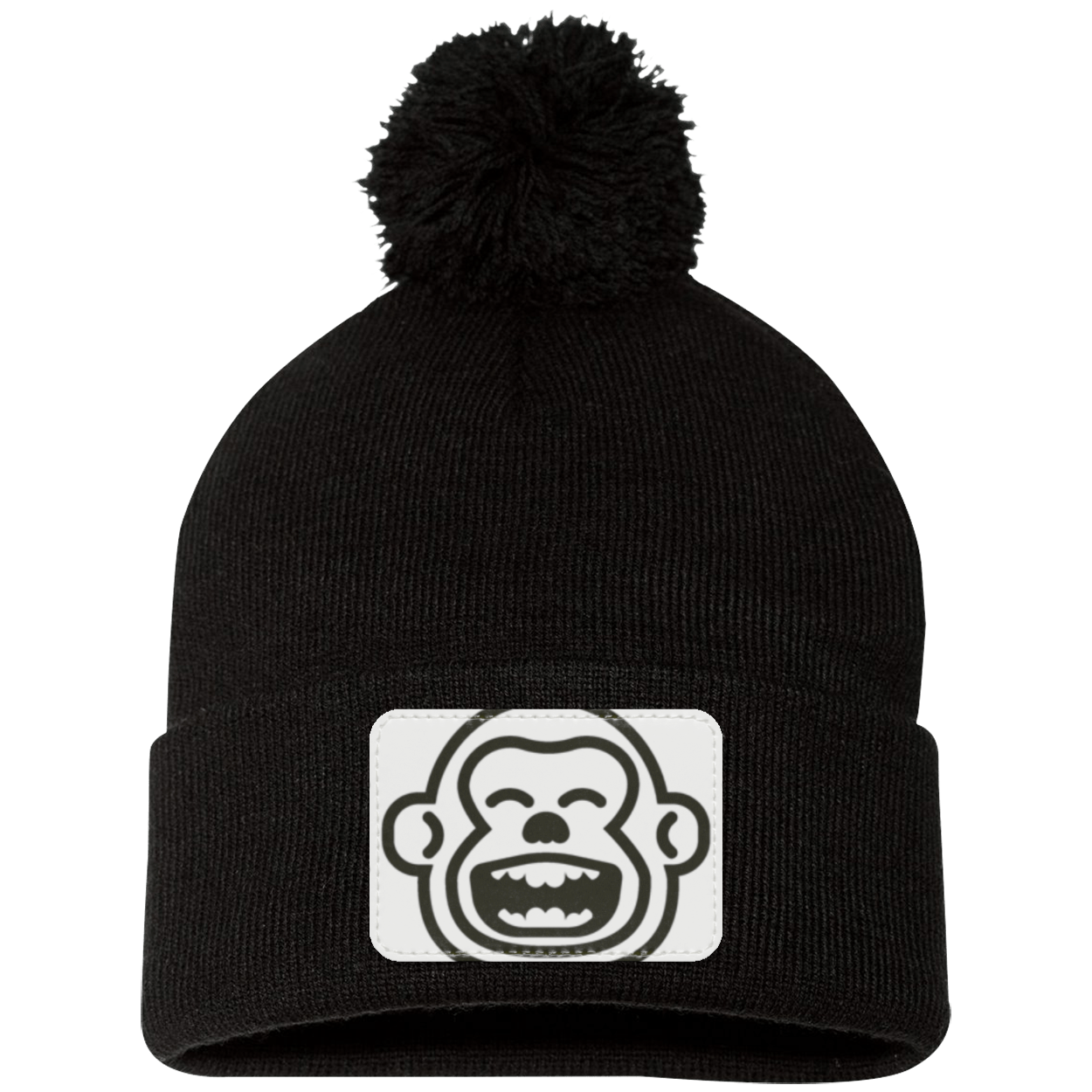 SP15 Pom Pom Knit Cap - Patch