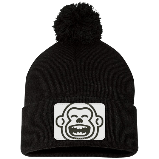 SP15 Pom Pom Knit Cap - Patch