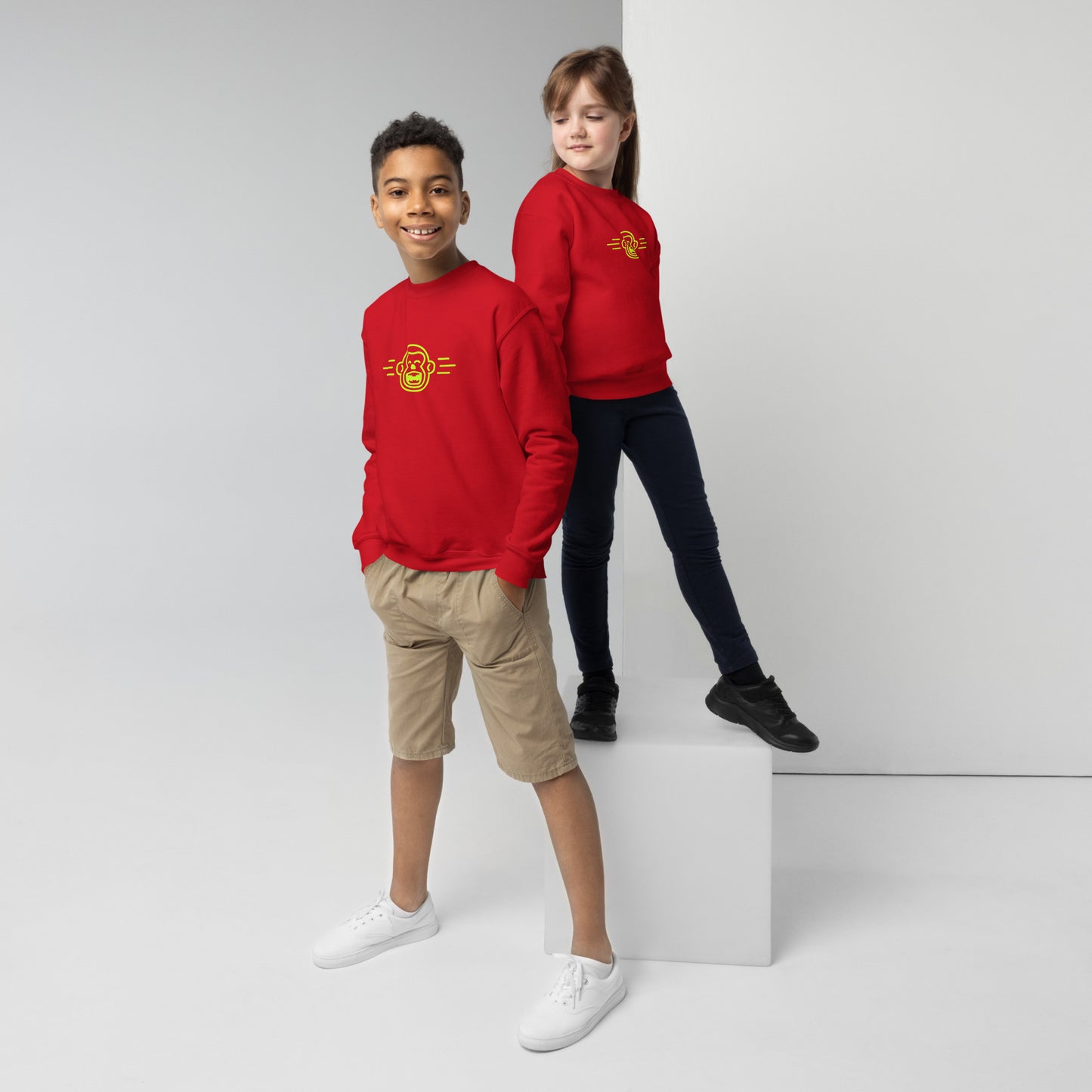 Monkey Kid crewneck