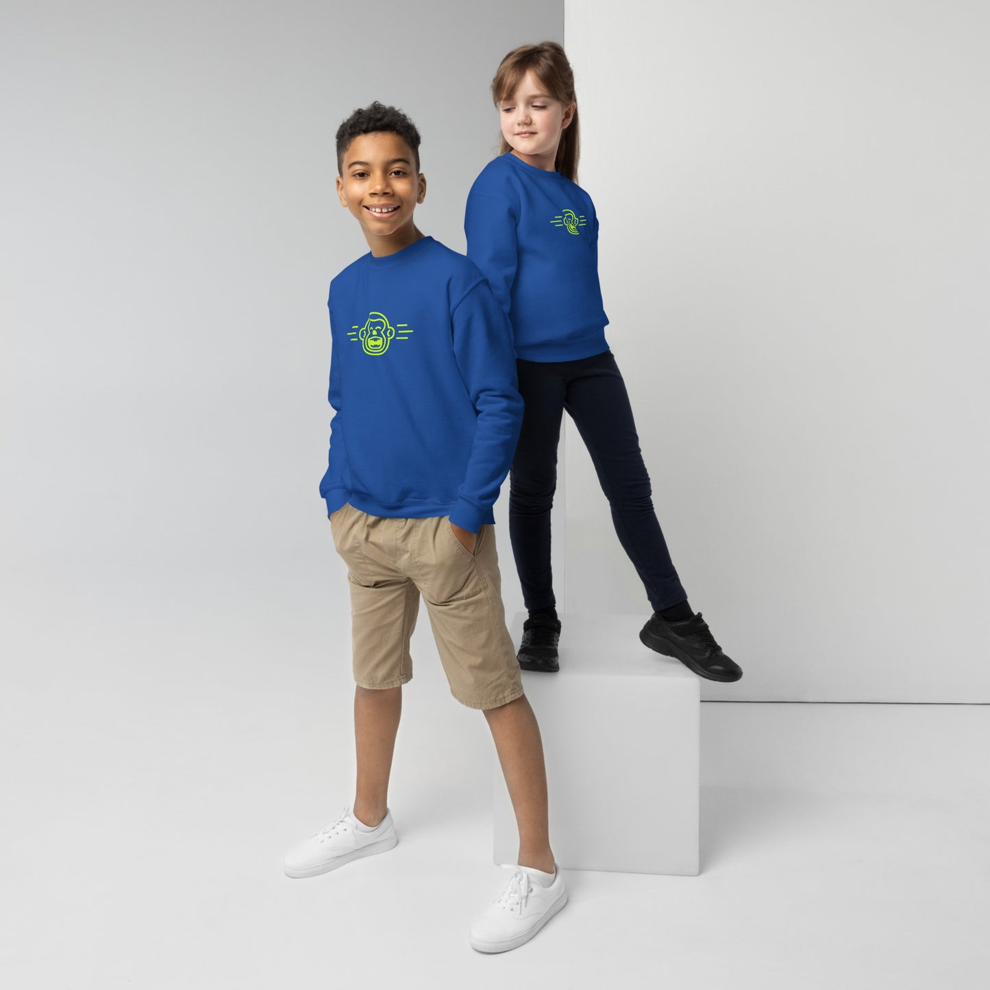 Monkey Kid crewneck