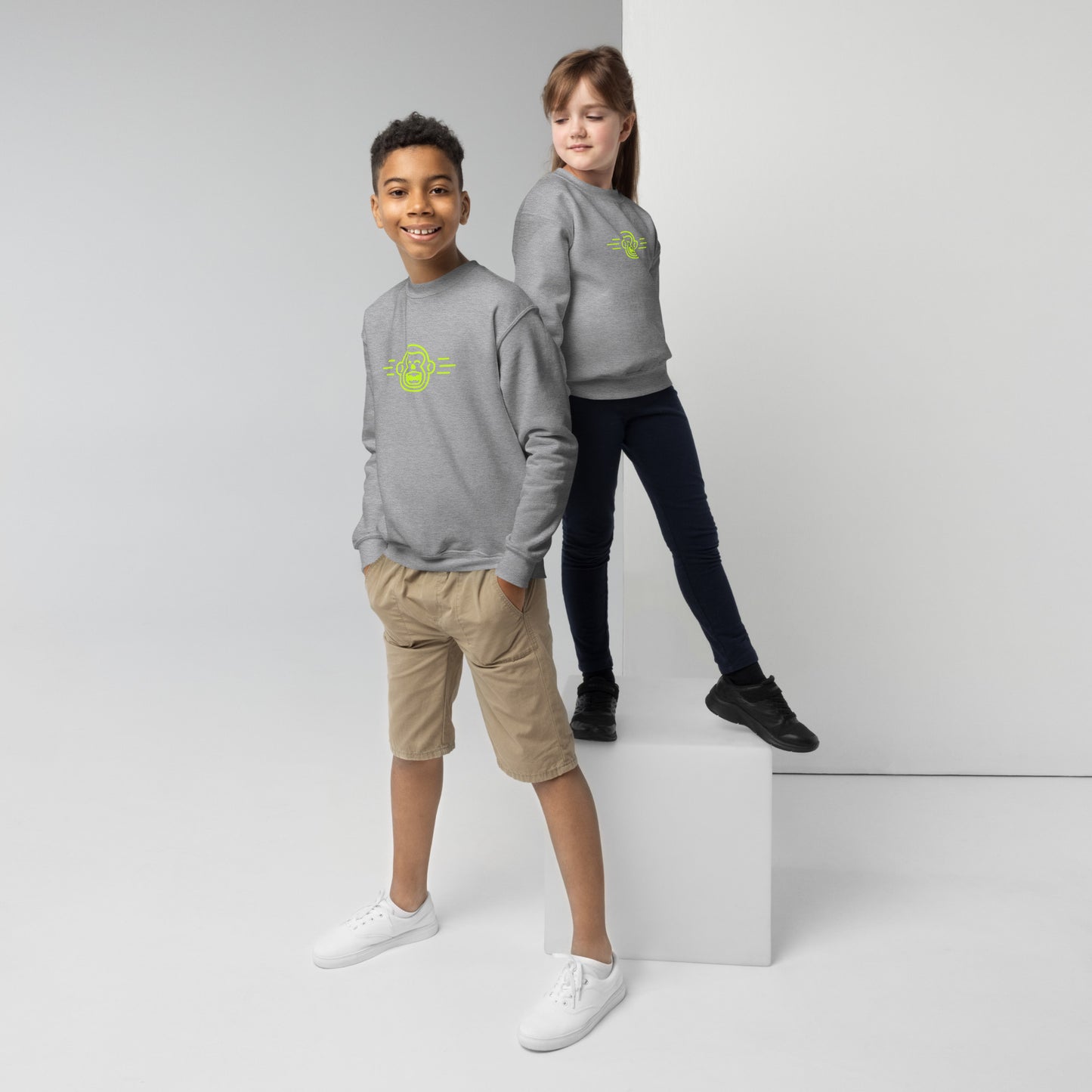 Monkey Kid crewneck