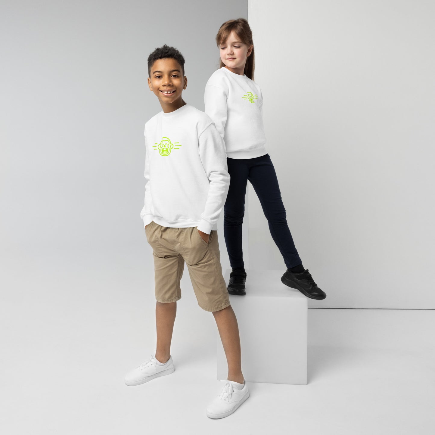 Monkey Kid crewneck