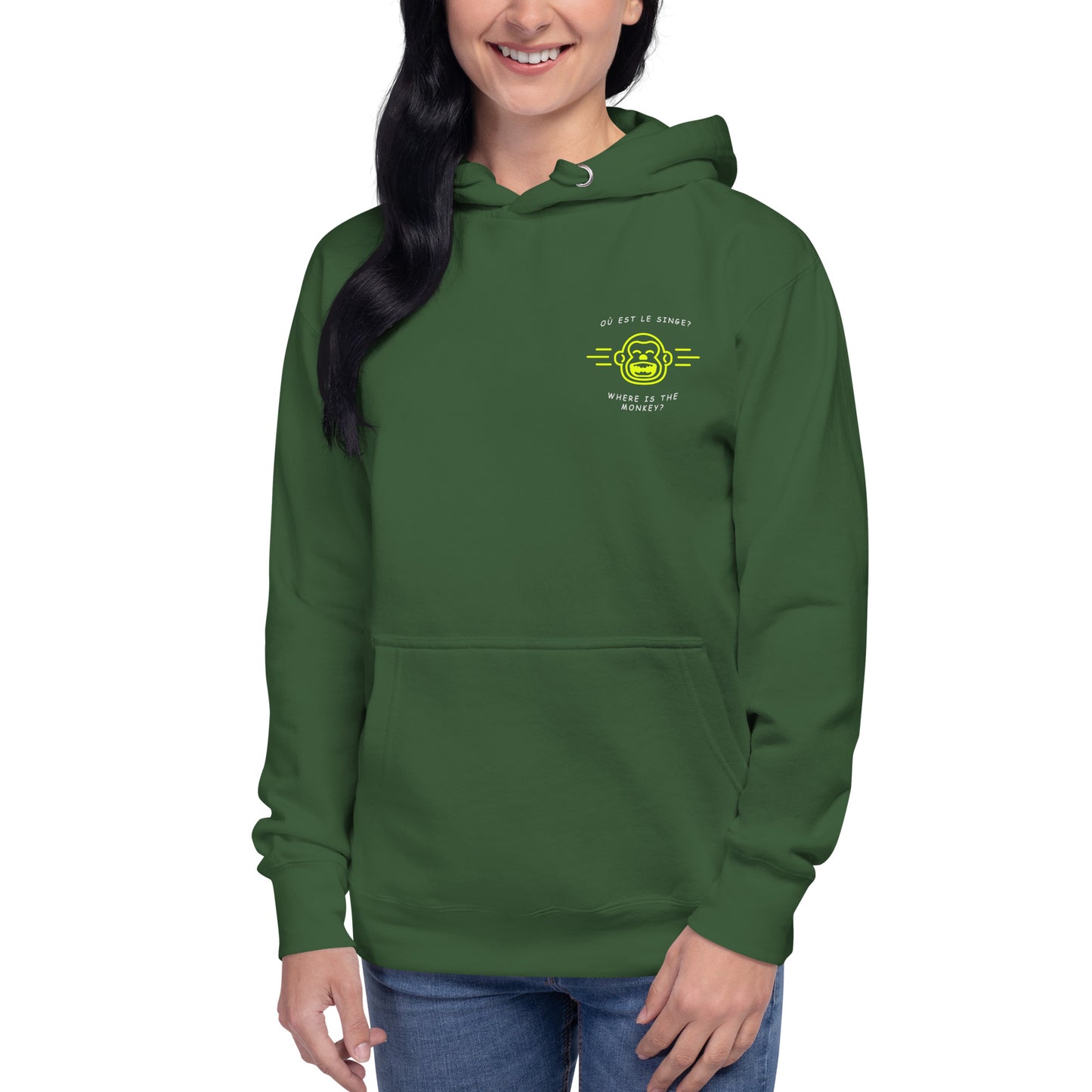 Where is the Monkey Unisex Hoodie