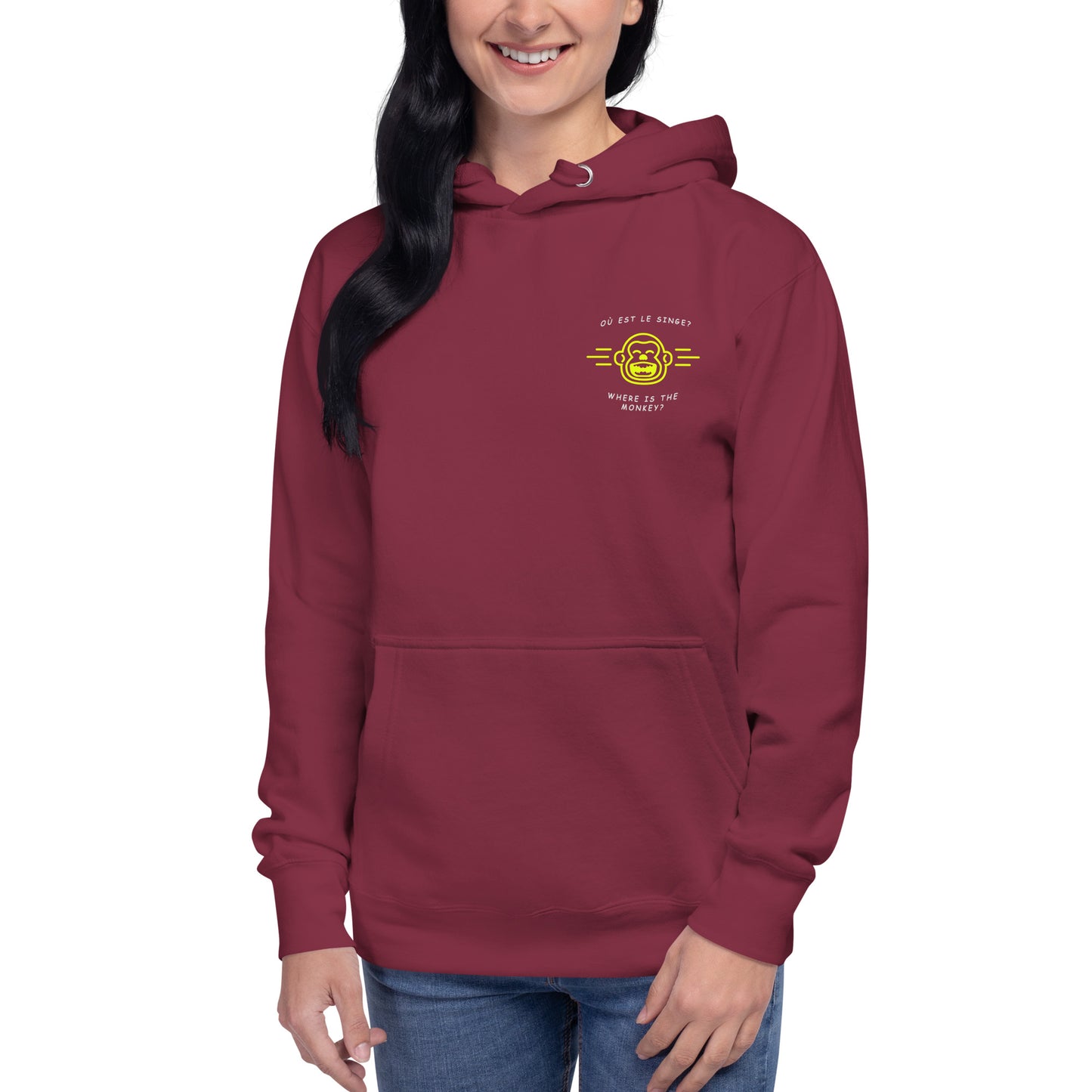 Where is the Monkey Unisex Hoodie