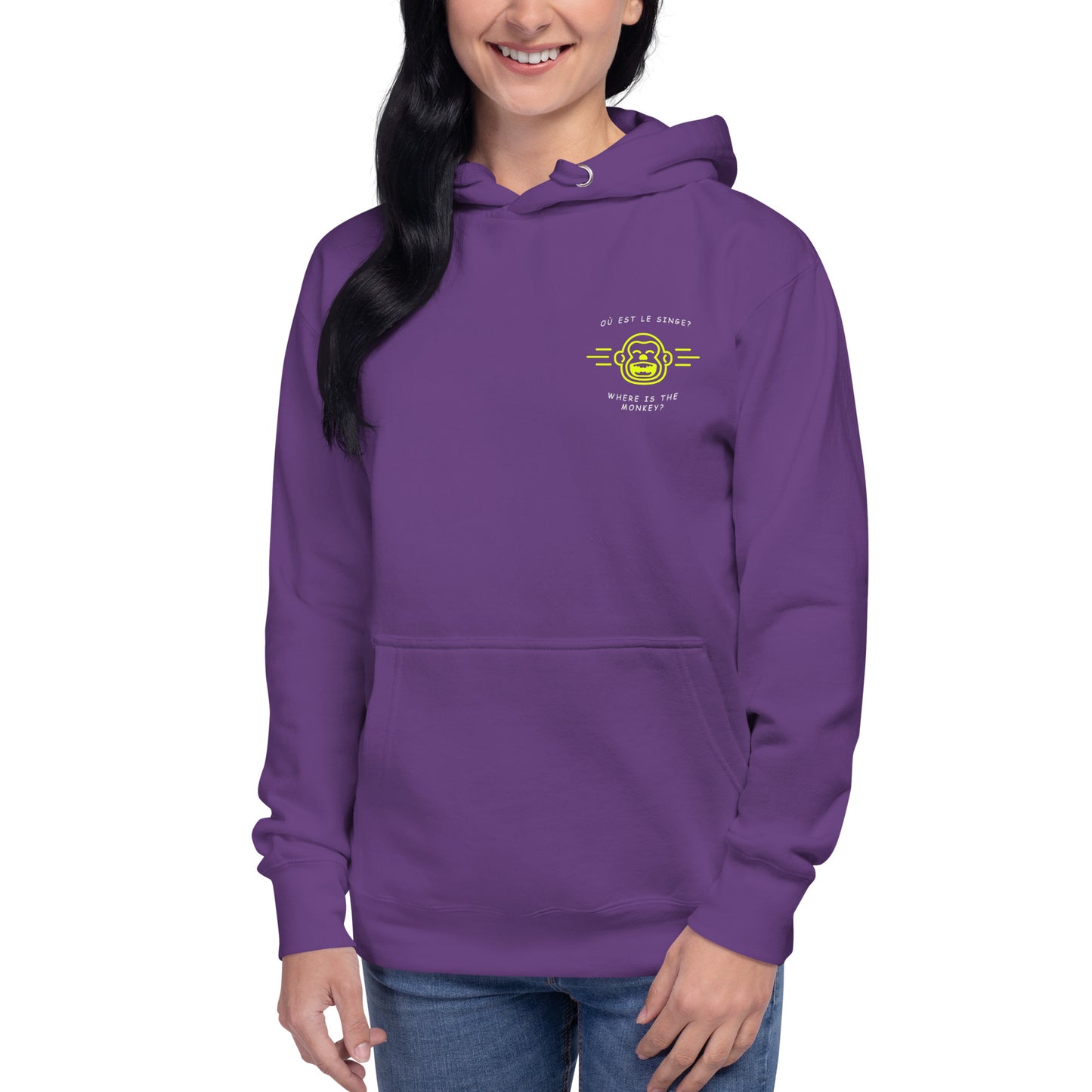 Where is the Monkey Unisex Hoodie